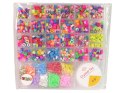 LEAN Toys Zestaw Koralików Do Robienia Biżuterii Różne Wzory Buźki Literki