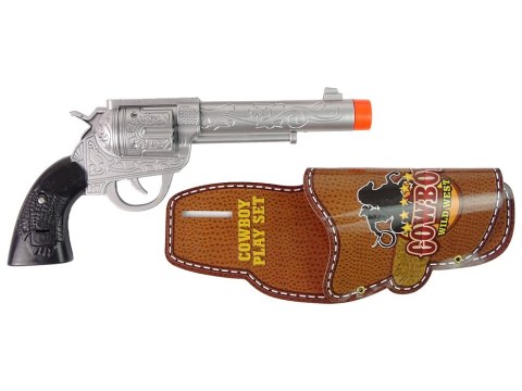 LEAN Toys Zestaw Kowboja Szeryfa Strzelba Rewolwer LEAN Toys Zestaw Kowboja Szeryfa Strzelba Rewolwer