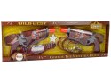 LEAN Toys Zestaw Kowbojski Kowboj Dwa Rewolwery Ostrogi Akcesoria