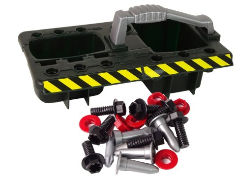 LEAN Toys Zestaw Majsterkowicza Organizer Wkrętarka Na Baterie Zielony LEAN Toys Zestaw Majsterkowicza Organizer Wkrętarka Na Baterie Zielony