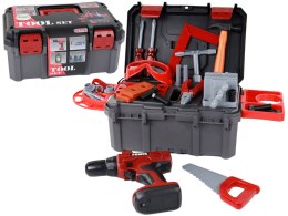LEAN Toys Zestaw Majsterkowicza W Skrzynce Narzędzia 42 ele Walizka