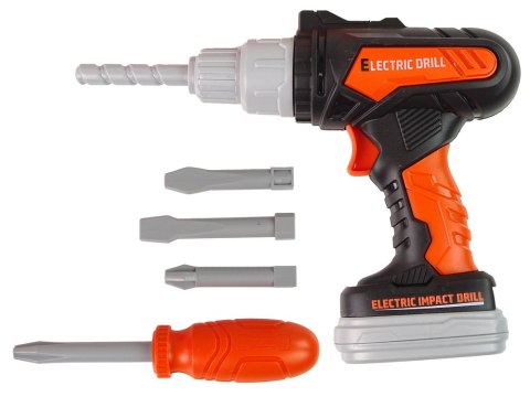 LEAN Toys Zestaw Majsterkowicza w Plecaku Kask Narzędzia Pomarańczowy LEAN Toys Zestaw Majsterkowicza w Plecaku Kask Narzędzia Pomarańczowy