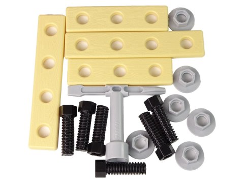 LEAN Toys Zestaw Majsterkowicza w Plecaku Kask Narzędzia Pomarańczowy LEAN Toys Zestaw Majsterkowicza w Plecaku Kask Narzędzia Pomarańczowy