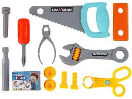 LEAN Toys Zestaw Majsterkowicza w Walizce Narzędzia Dla Dzieci Piła
