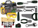 LEAN Toys Zestaw Majsterkowicza w Walizce Narzędzia Śrubki Klucze