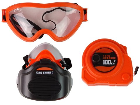 LEAN Toys Zestaw Narzędzi Wkrętarka Na Baterie Okulary LEAN Toys Zestaw Narzędzi Wkrętarka Na Baterie Okulary