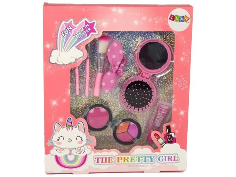 LEAN Toys Zestaw Piękności Akcesoria Szczotka Do Włosów Kosmetyki LEAN Toys Zestaw Piękności Akcesoria Szczotka Do Włosów Kosmetyki