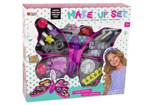 LEAN Toys Zestaw Piękności Do Malowania Paznokci Motyl LEAN Toys Zestaw Piękności Do Malowania Paznokci Motyl