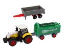 LEAN Toys Zestaw Pojazdów Rolniczych Traktor 12 Sztuk Metal