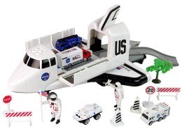 LEAN Toys Zestaw Samolot Statek Kosmiczny Pojazdy Akcesoria