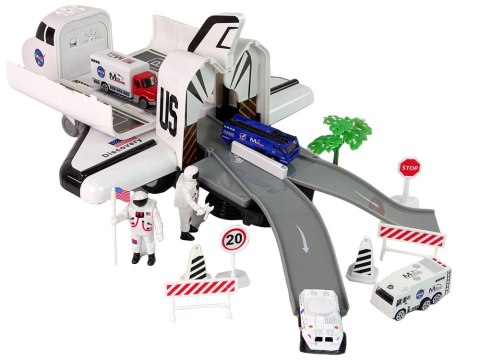 LEAN Toys Zestaw Samolot Statek Kosmiczny Pojazdy Akcesoria LEAN Toys Zestaw Samolot Statek Kosmiczny Pojazdy Akcesoria
