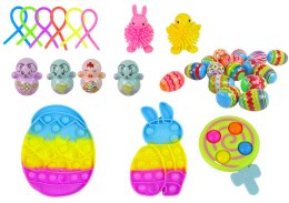 LEAN Toys Zestaw Zabawek Wielkanoc Fidget Toys Pisanki Dekoracja