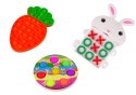 LEAN Toys Zestaw Zabawek Wielkanocnych Fidget Toys Antystresowe 18 Elementów
