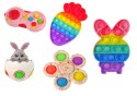 LEAN Toys Zestaw Zabawek Wielkanocnych Fidget Toys Pop It 25 Elementów
