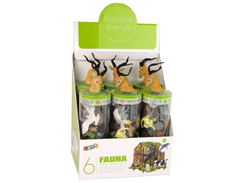 LEAN Toys Zestaw Zwierzęta Australii Figurki 12szt. Akcesoria W Tubie LEAN Toys Zestaw Zwierzęta Australii Figurki 12szt. Akcesoria W Tubie