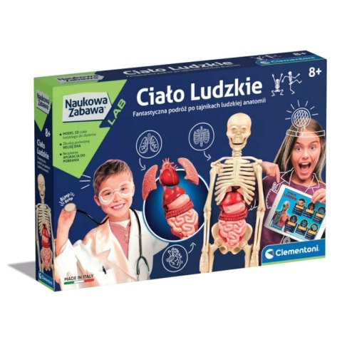Clementoni Naukowa Zabawa Ciało Ludzkie Clementoni 60249 Clementoni Naukowa Zabawa Ciało Ludzkie Clementoni 60249