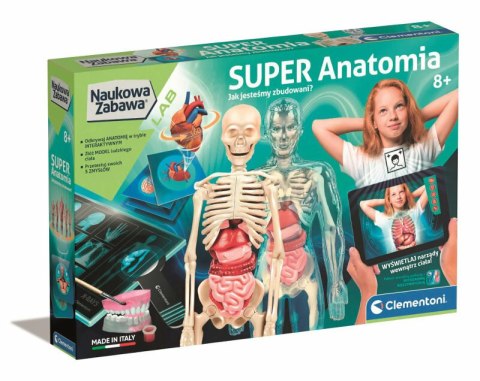 Clementoni Naukowa Zabawa Super Anatomia Clementoni 50919 Clementoni Naukowa Zabawa Super Anatomia Clementoni 50919