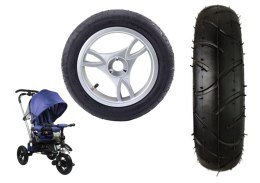 LEAN CARS Plastikowe koło z gumową oponą (pompowane) PRO 700 przednie