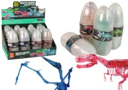 LEAN TOYS Otwierane Jajo Dinozaura Figurka Krystaliczne Losowy Dinozaur