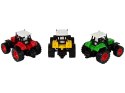 LEAN TOYS Traktor Ciągnik Resorak Metalowy z Napędem