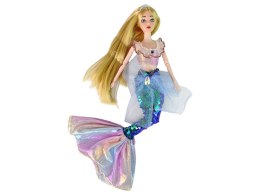 LEAN Toys Lalka Dla Dzieci Emily Syrenka Zielona Akcesoria