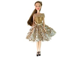 LEAN Toys Lalka Dla Dzieci Emily z Pieskiem Długie Włosy