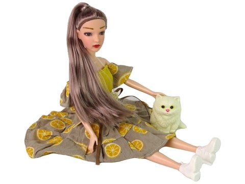 LEAN Toys Lalka Emily z Wiatrakiem Kotek Dla Dzieci LEAN Toys Lalka Emily z Wiatrakiem Kotek Dla Dzieci