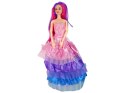 LEAN Toys Lalka Księżniczka z Białym Kucykiem Figurki Akcesoria