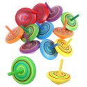 LEAN Toys Mini Bączek Drewninany Zabawka Zręcznościowa Kolorowy 4cm