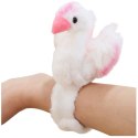 LEAN Toys Pluszowa Maskotka Łabędź Opaska Bransoletka Na Rękę Biały