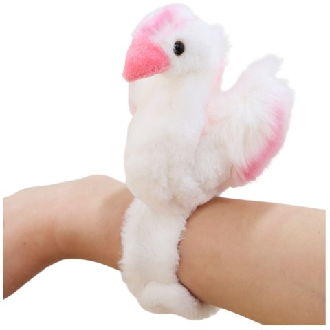 LEAN Toys Pluszowa Maskotka Łabędź Opaska Bransoletka Na Rękę Biały LEAN Toys Pluszowa Maskotka Łabędź Opaska Bransoletka Na Rękę Biały