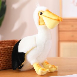 LEAN Toys Pluszowy Pelikan Ptak Pluszak Maskotka Przytulanka 24cm