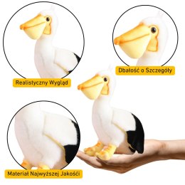 LEAN Toys Pluszowy Pelikan Ptak Pluszak Maskotka Przytulanka 24cm