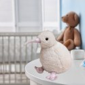 LEAN Toys Pluszowy Ptak Kiwi Pluszak Maskotka Przytulanka Biały 17cm