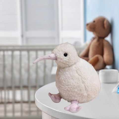 LEAN Toys Pluszowy Ptak Kiwi Pluszak Maskotka Przytulanka Biały 17cm LEAN Toys Pluszowy Ptak Kiwi Pluszak Maskotka Przytulanka Biały 17cm