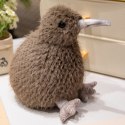 LEAN Toys Pluszowy Ptak Kiwi Pluszak Maskotka Przytulanka Ciemnobrązowy 21cm