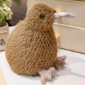 LEAN Toys Pluszowy Ptak Kiwi Pluszak Maskotka Przytulanka Jasnobrązowy 17cm