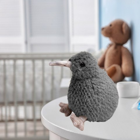 LEAN Toys Pluszowy Ptak Kiwi Pluszak Maskotka Przytulanka Szary 17cm LEAN Toys Pluszowy Ptak Kiwi Pluszak Maskotka Przytulanka Szary 17cm