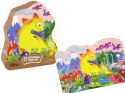 LEAN Toys Puzzle Dinozaur Wulkan 48 Elementów
