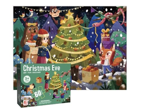LEAN Toys Puzzle Dla Dzieci Układanka Święta 60 elem. LEAN Toys Puzzle Dla Dzieci Układanka Święta 60 elem.