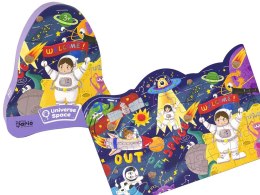 LEAN Toys Puzzle Kosmos Ufo Planety 48 Elementów