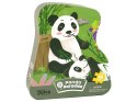 LEAN Toys Puzzle Panda Las Bambusowy 48 Elementów