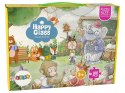 LEAN Toys Puzzle Szkoła Dla Zwierząt 100 Elementów