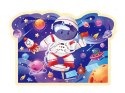 LEAN Toys Puzzle w Tubie Kosmos 28 Elementów