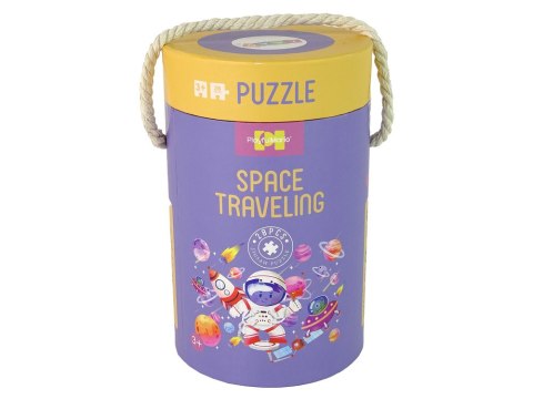 LEAN Toys Puzzle w Tubie Kosmos 28 Elementów LEAN Toys Puzzle w Tubie Kosmos 28 Elementów