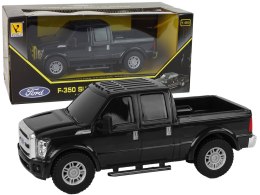 LEAN Toys Samochód Ford F-350 Pick Up Napęd Frykcyjny 1:28 Czarne