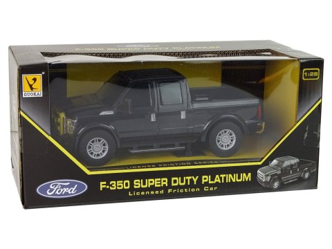 LEAN Toys Samochód Ford F-350 Pick Up Napęd Frykcyjny 1:28 Czarne LEAN Toys Samochód Ford F-350 Pick Up Napęd Frykcyjny 1:28 Czarne