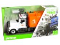 LEAN Toys Śmieciarka do Rozkręcania i Skręcania Akcesoria Pomarańczowa