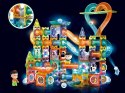LEAN Toys Świecąca Zjeżdżalnia Dla Kulek Klocki Magnetyczne 202 Elementy