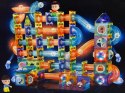 LEAN Toys Świecąca Zjeżdżalnia Dla Kulek Klocki Magnetyczne 252 Elementy
